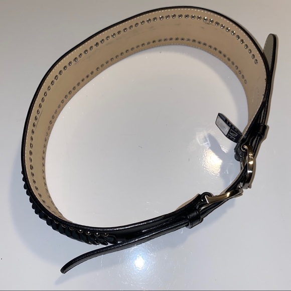 Diane von Furstenberg Leather Waist Studded Belt main image 5